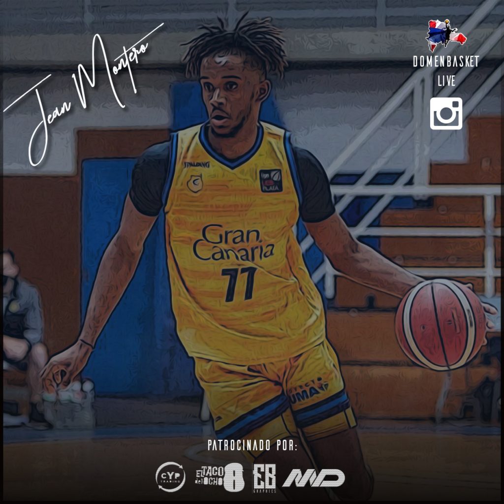 Jean Montero en Domenbasket Live 16 de Abril del 2021 Dominicanos