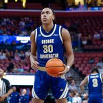 Castro doble-doble en derrota de George Washington ante George Mason