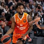 Montero 14 puntos, +15 de valoración liderando Valencia sobre Asvel