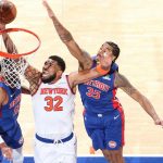 Towns doble-doble 38 en derrota de Knicks ante Pistons