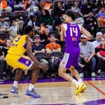 Brea 18 puntos en derrota de Valley Suns ante South Bay Lakers