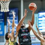 Santos 25 puntos, 9 rebotes en derrota de Aguada ante Boca Juniors