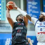 Santos 10 puntos, +11 de valoración en derrota de Aguada ante Minas