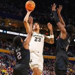 Lendeborg +14 valoración en triunfo de Michigan sobre Howard