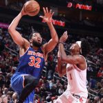 Towns 22 puntos, +20 de valoración en derrota de Knicks ante Rockets