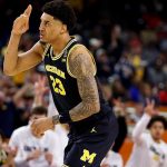 Lendeborg 11 puntos, +15 de valoración en avance de Michigan