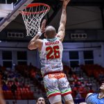 Mendoza 9 puntos, 9 rebotes en triunfo de Santeros sobre Vaqueros