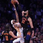 Towns 18 puntos, +23 de valoración en apretado revés de Knicks ante Hawks