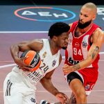 Feliz 13 puntos, +12 de valoración en derrota de Real Madrid ante Olympiacos