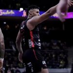 Santos +16 de valoración en derrota de Aguada ante Peñarol en inicio de serie final LUB