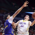 Lendeborg +21 de valoración, Mañón +14 de valoración en triunfo de Warriors ante Lakers