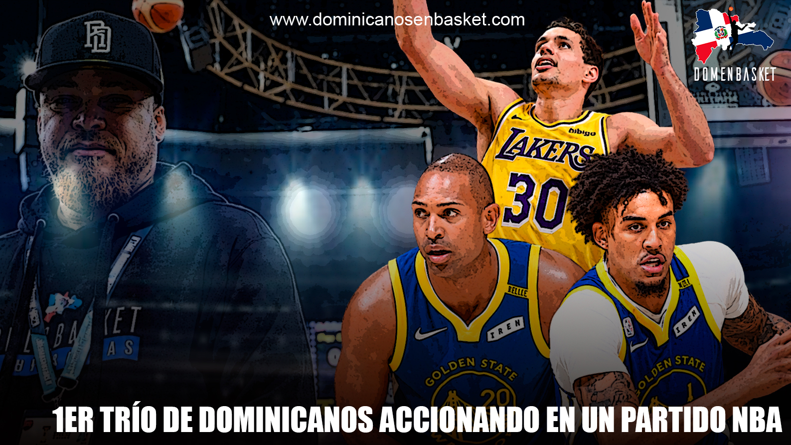 Lendeborg, Horford y Mañón primer trío de Dominicanos accionando en un mismo partido NBA